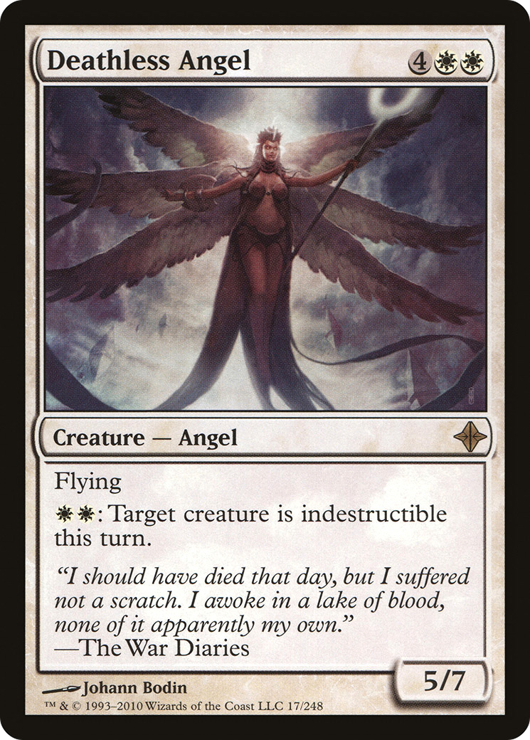 Deathless Angel (ROE-017) [Rise of the Eldrazi] Foil