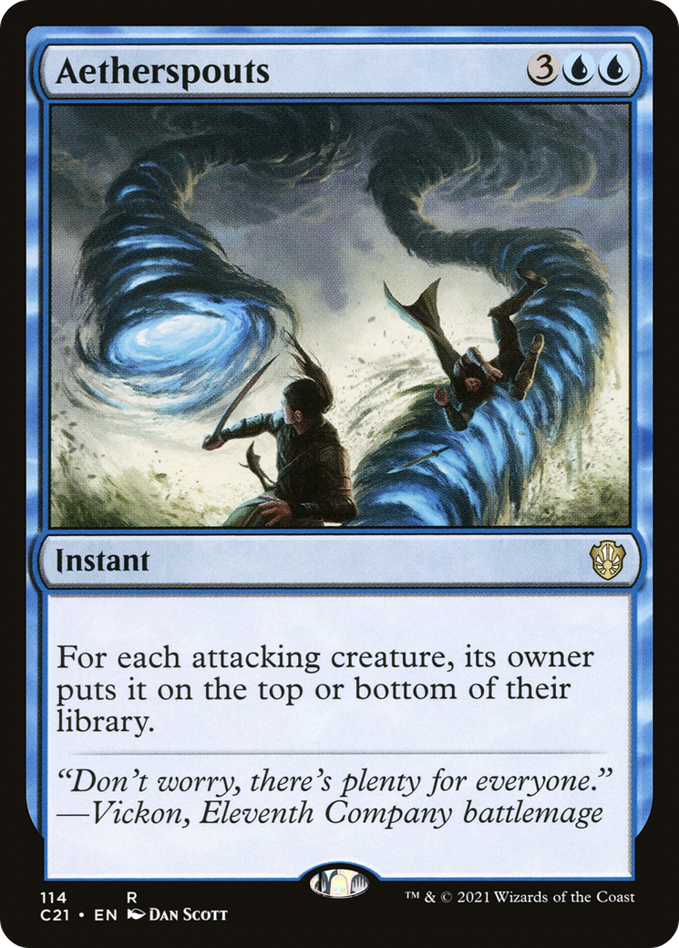Aetherspouts (C21-114) [Commander 2021]