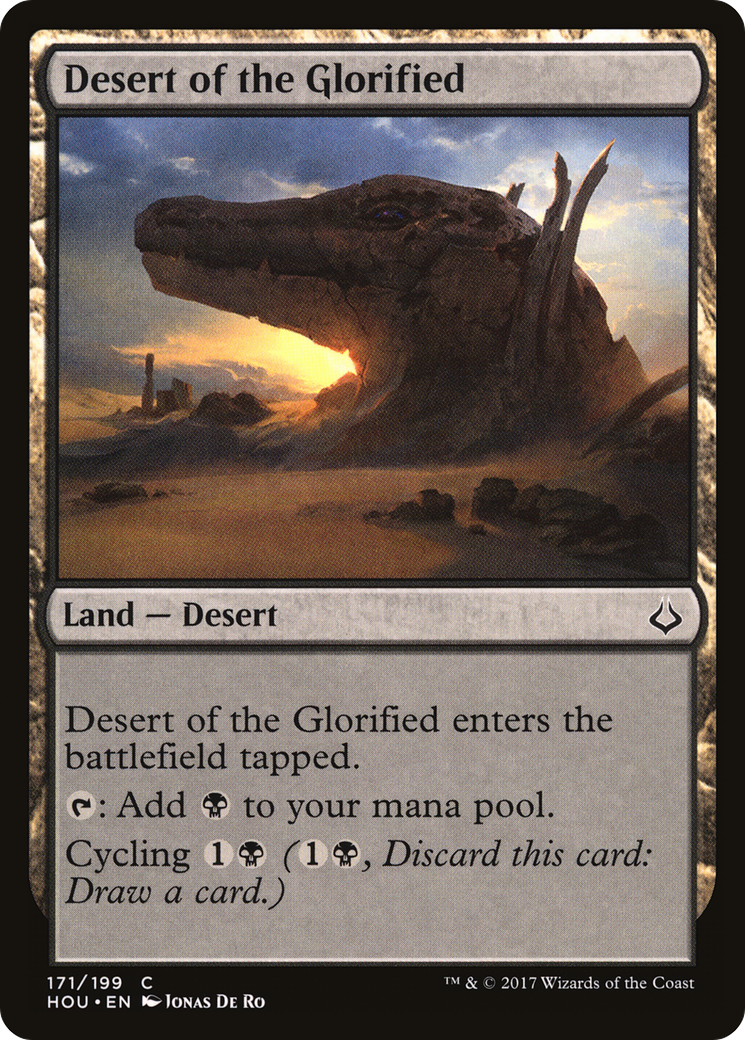 Desert of the Glorified (HOU-171) [Hour of Devastation]