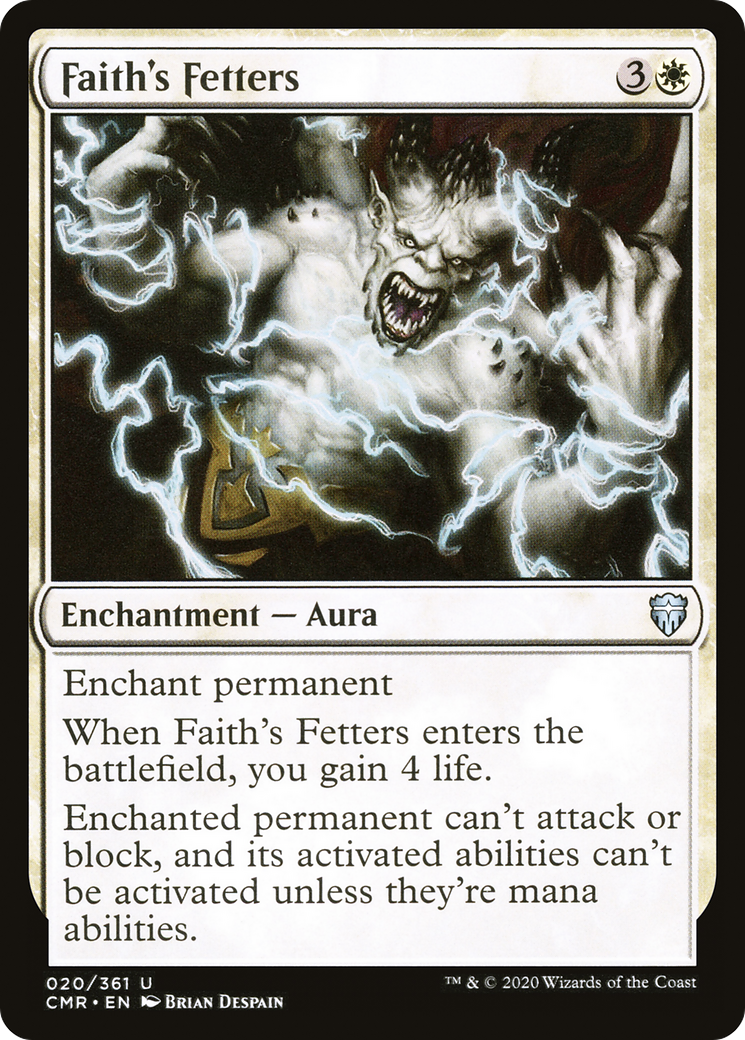Faith's Fetters (CMR-020) [Commander Legends]