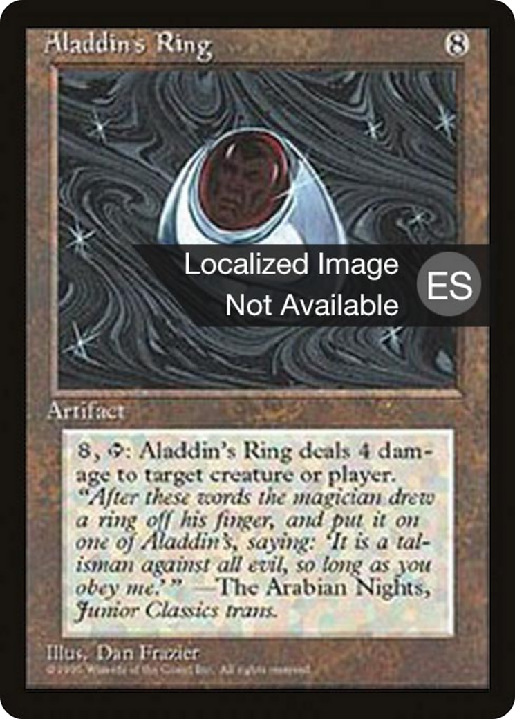 Aladdin's Ring [Fourth Edition Foreign Black Border]