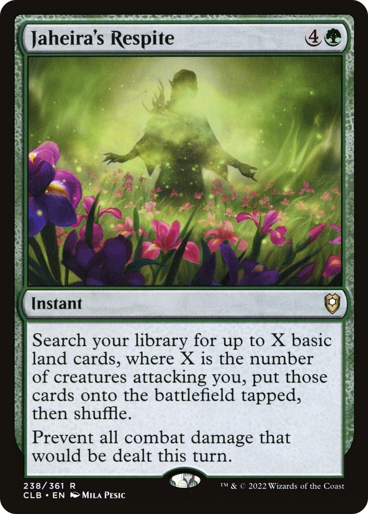 Jaheira's Respite (CLB-238) [Commander Legends: Battle for Baldur's Gate]
