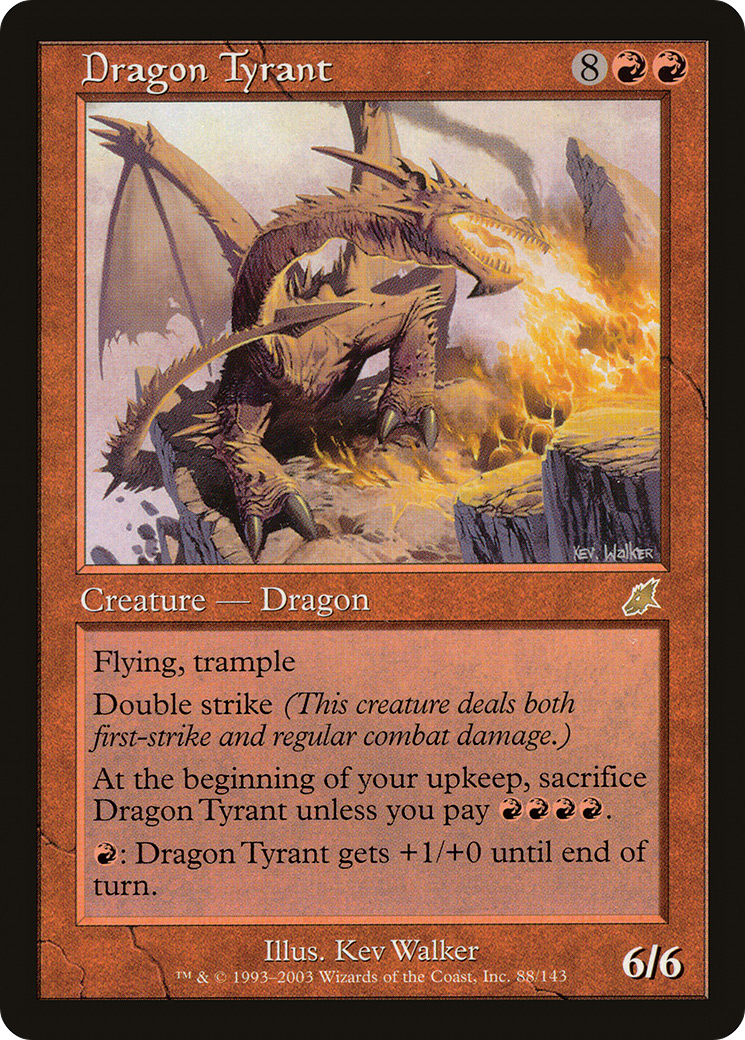 Dragon Tyrant (SCG-088) [Scourge]