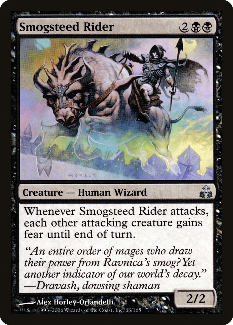 Smogsteed Rider (GPT-063) [Guildpact] Foil