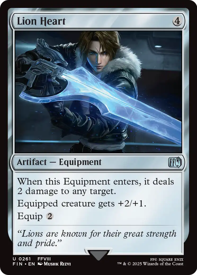 Lion Heart (FIN-261) [FINAL FANTASY] Foil