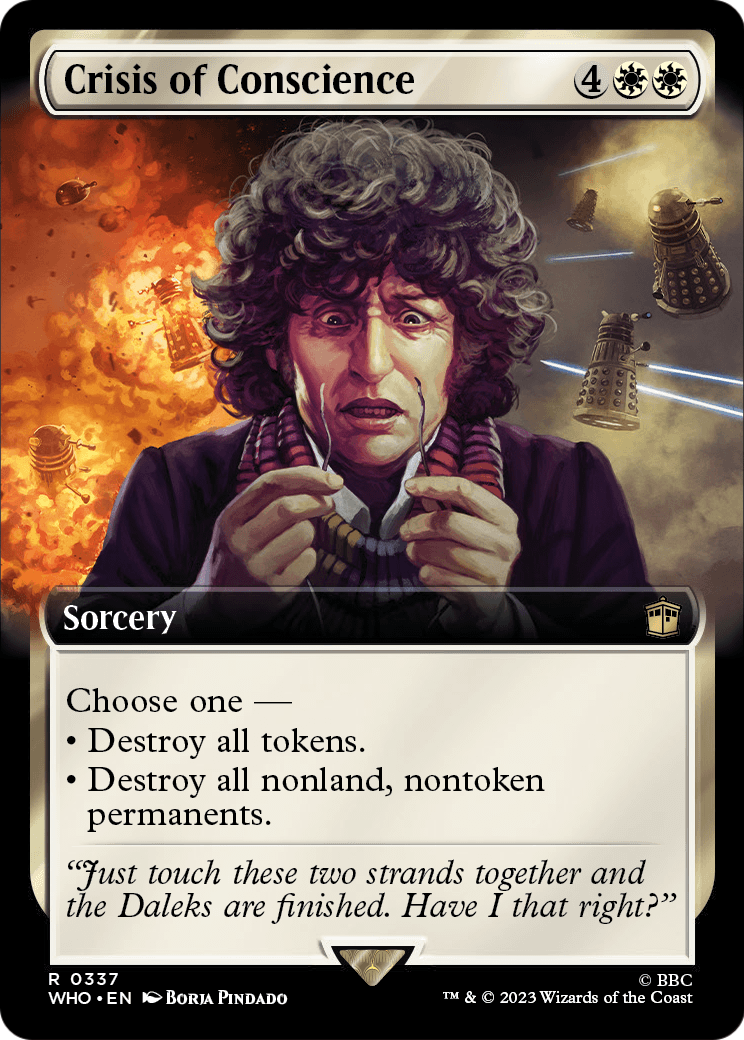 Crisis of Conscience (Extended Art) (WHO-337) [Doctor Who]
