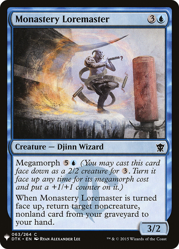 Monastery Loremaster (LIST-DTK-63) [The List]