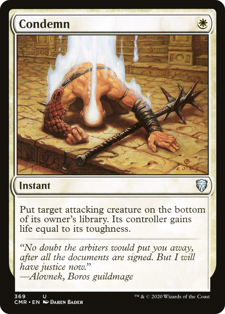 Condemn (CMR-369) [Commander Legends]