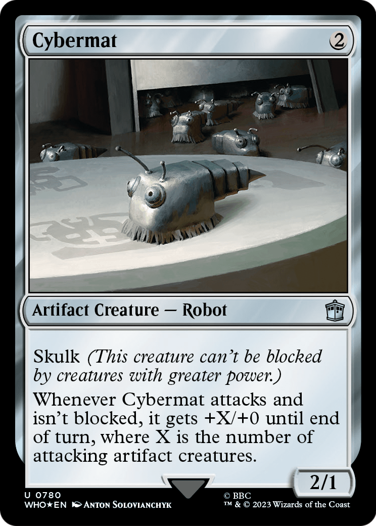 Cybermat (Surge Foil) (WHO-780) [Doctor Who] Foil