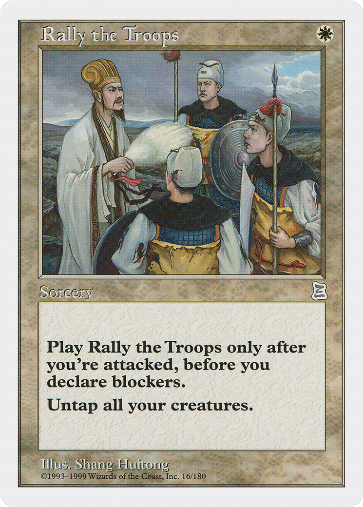 Rally the Troops (PTK-016) [Portal Three Kingdoms]