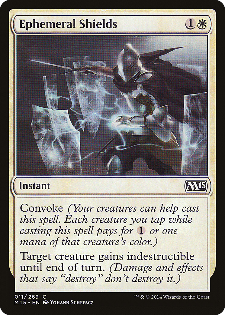 Ephemeral Shields (M15-011) [Magic 2015]