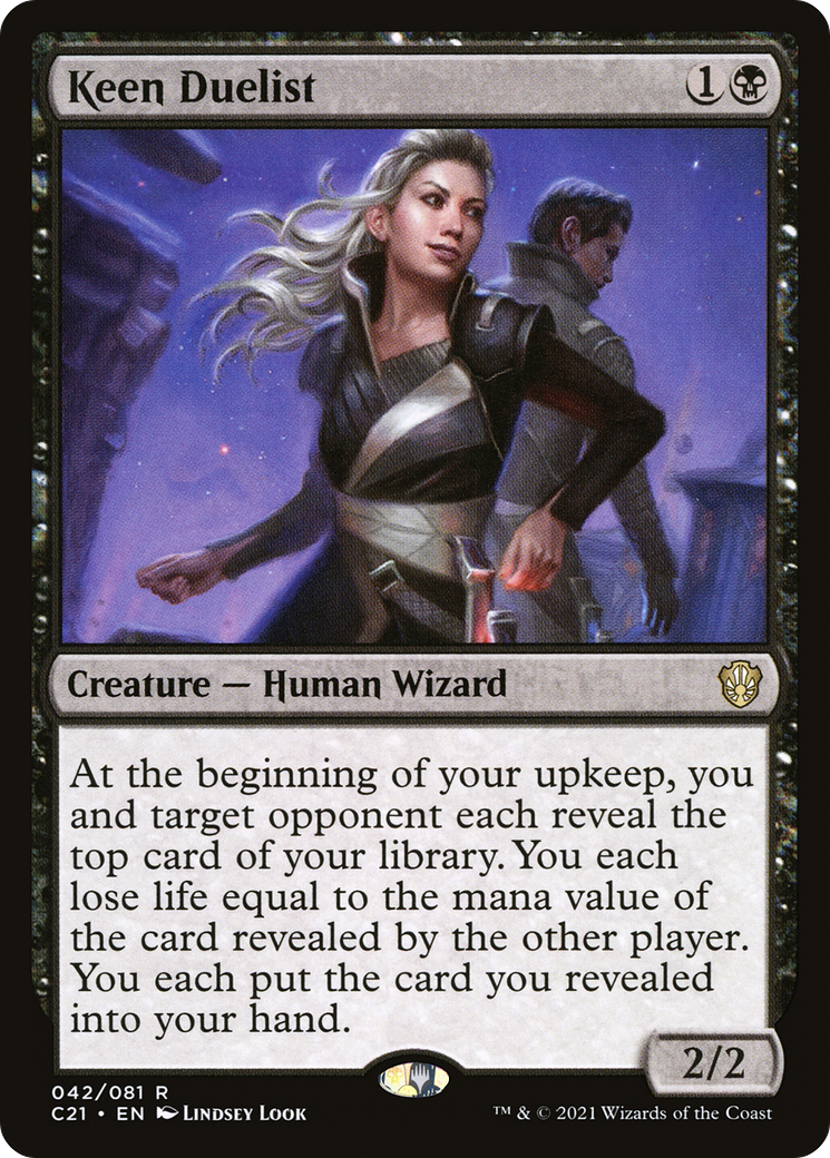 Keen Duelist (C21-042) [Commander 2021]