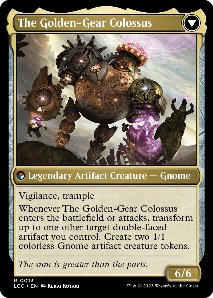 Tetzin, Gnome Champion (LCC-013) [The Lost Caverns of Ixalan Commander]