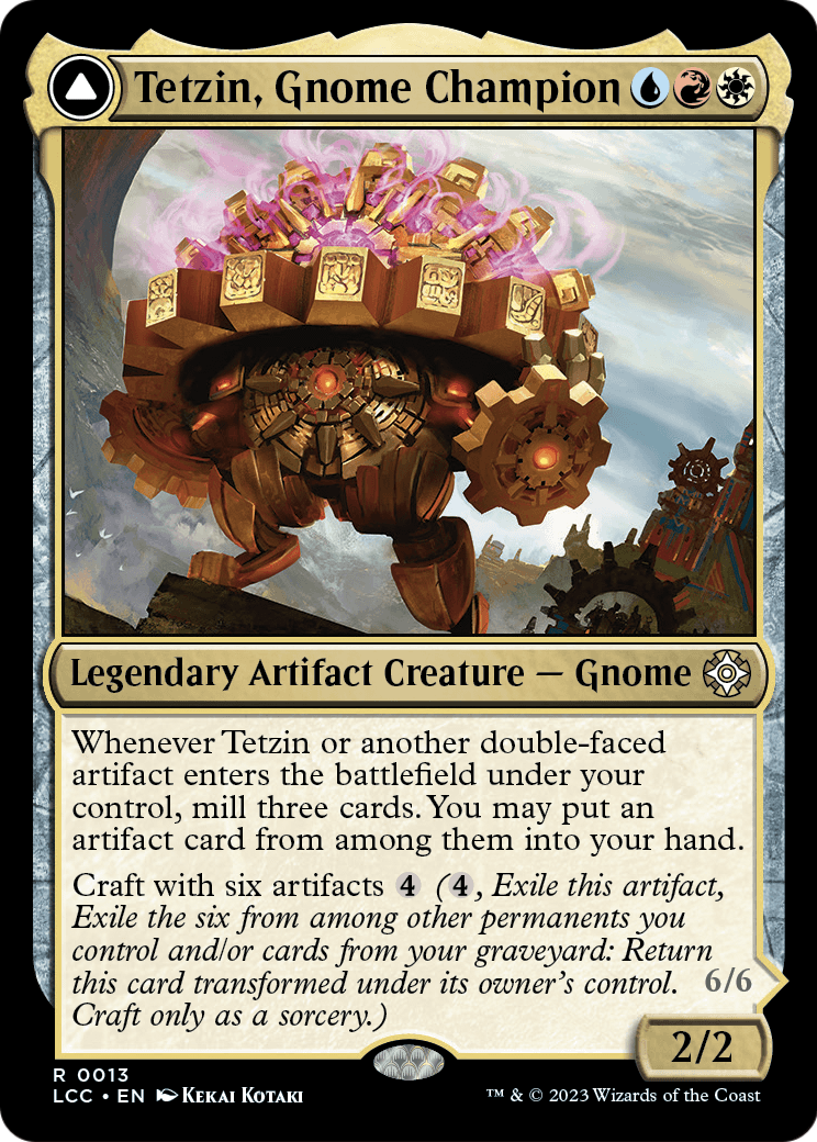 Tetzin, Gnome Champion (LCC-013) [The Lost Caverns of Ixalan Commander]