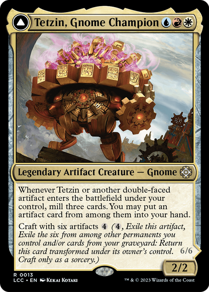 Tetzin, Gnome Champion (LCC-013) [The Lost Caverns of Ixalan Commander]