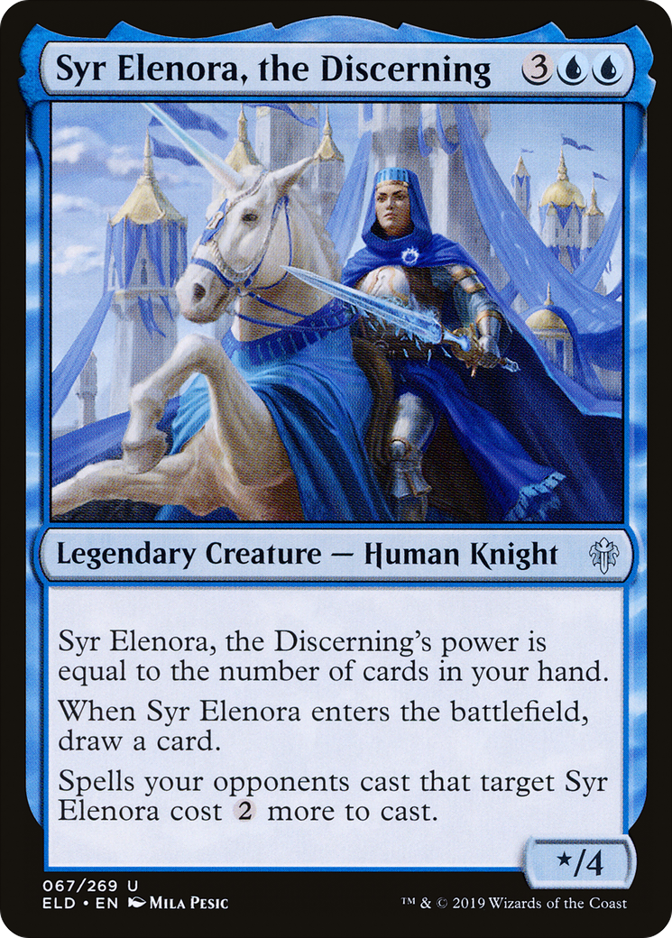 Syr Elenora, the Discerning (ELD-067) [Throne of Eldraine]