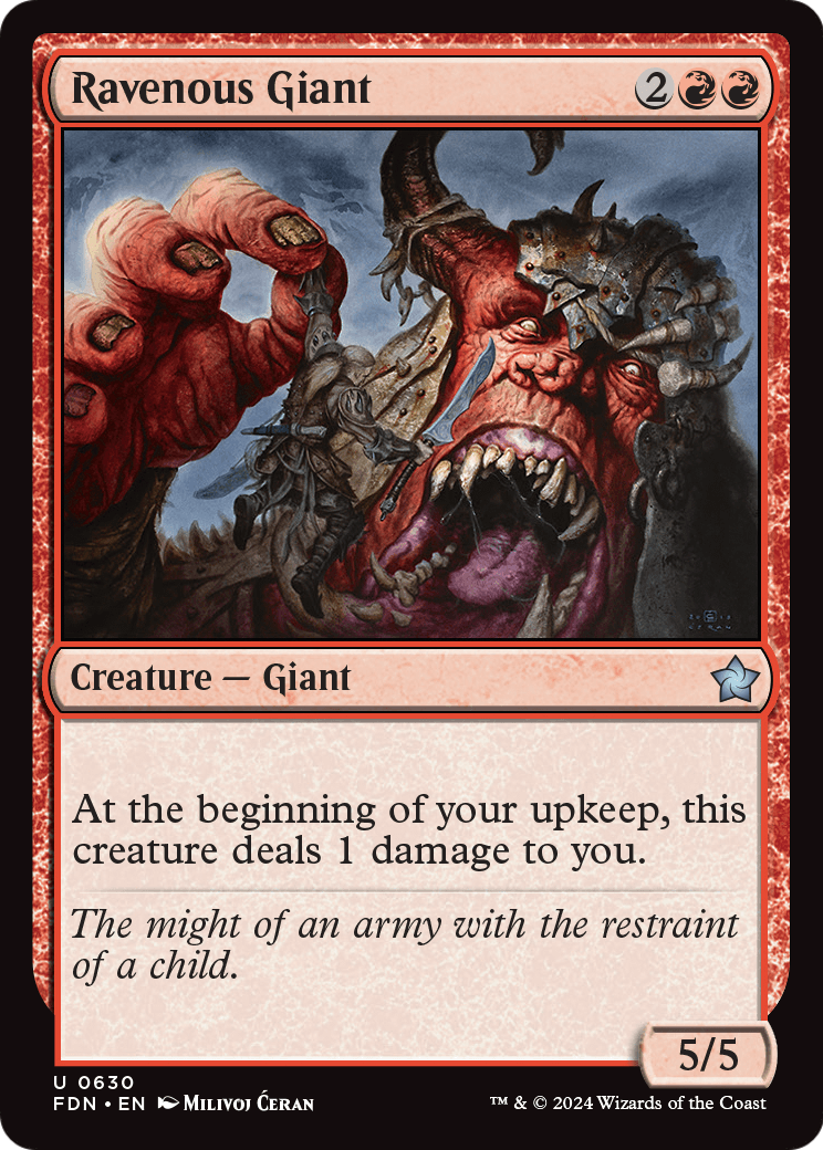 Ravenous Giant (FDN-630) [Foundations]