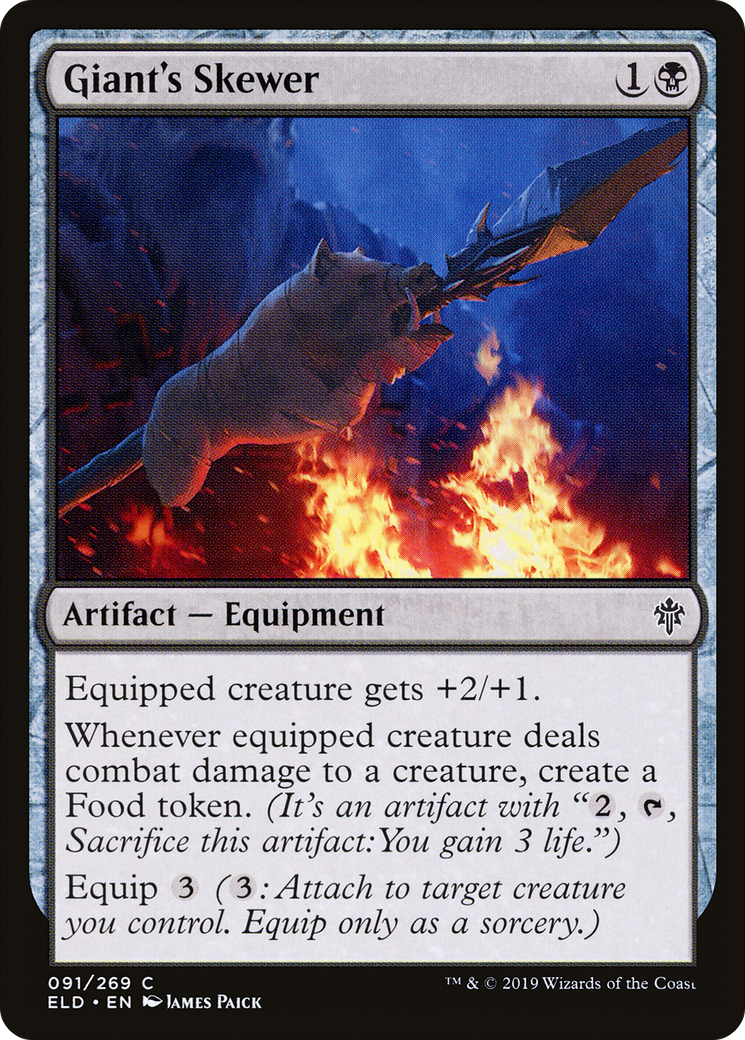 Giant's Skewer (ELD-091) [Throne of Eldraine]