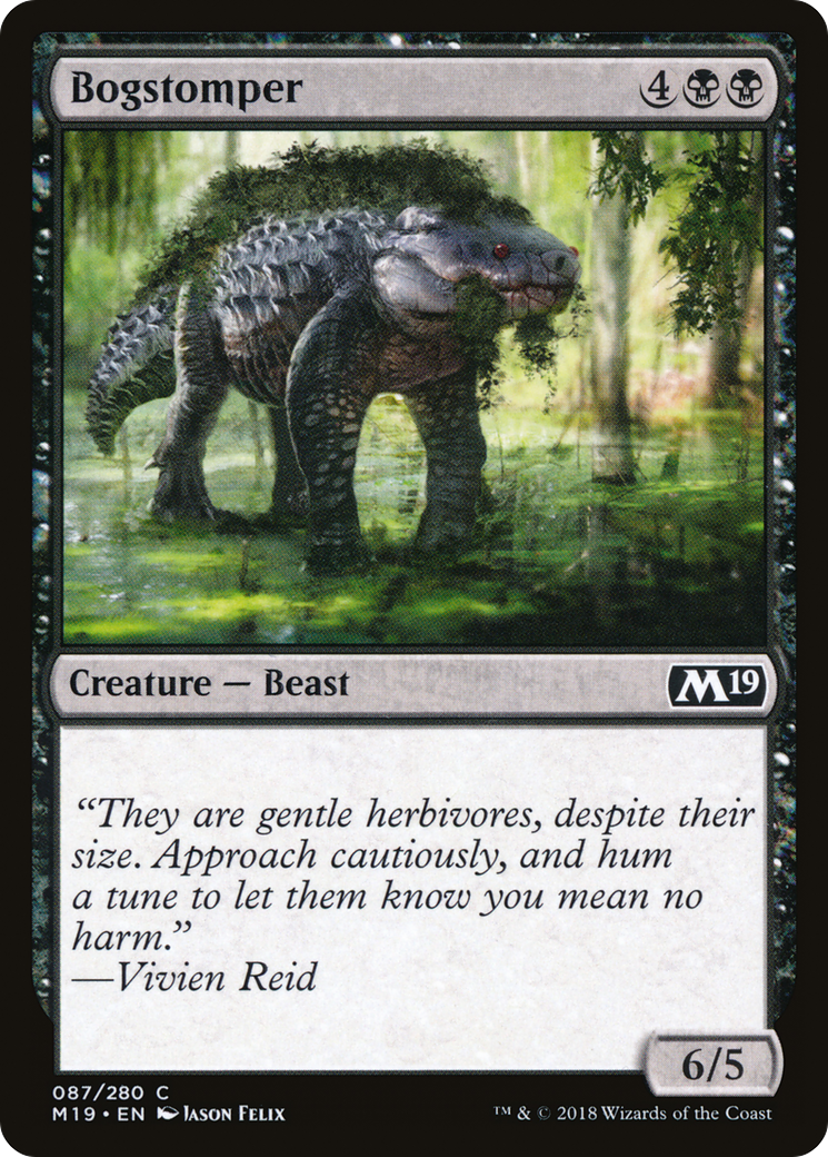 Bogstomper (M19-087) [Core Set 2019] Foil