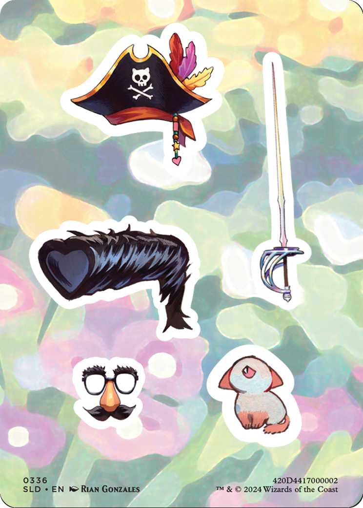 Sticker sheet (SLD-336) [Secret Lair Drop] Foil