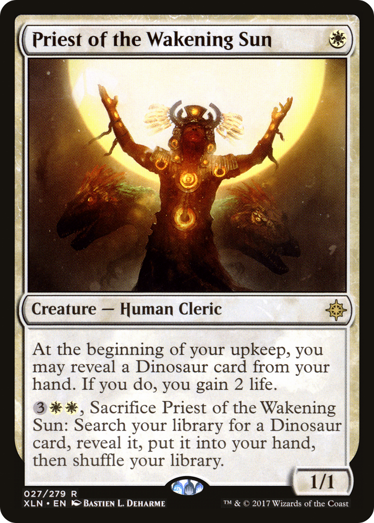 Priest of the Wakening Sun (XLN-027) [Ixalan] Foil