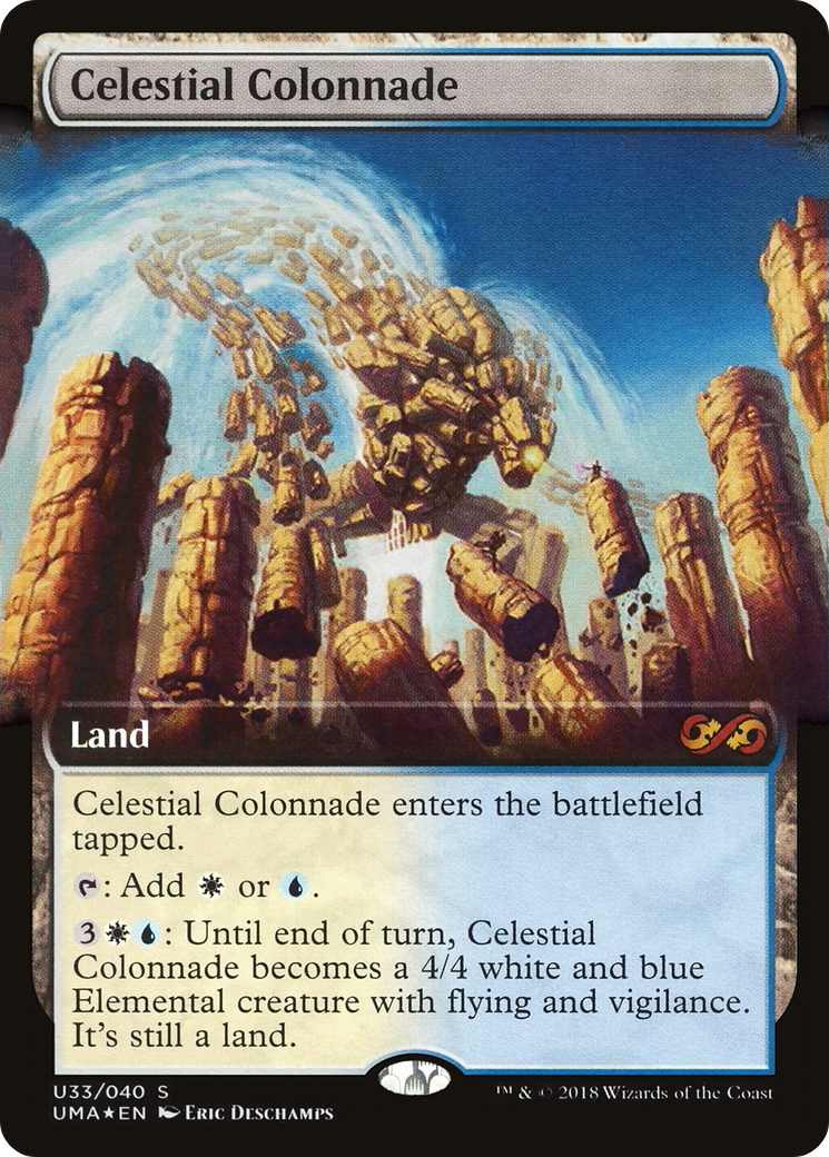 Celestial Colonnade (UMA:BT-U33) (Extended Art) [Ultimate Box Topper] Foil