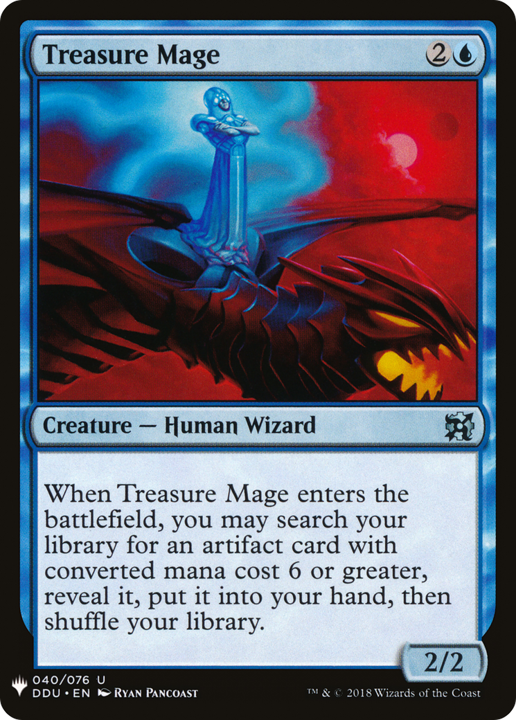 Treasure Mage (LIST-DDU-40) [The List]