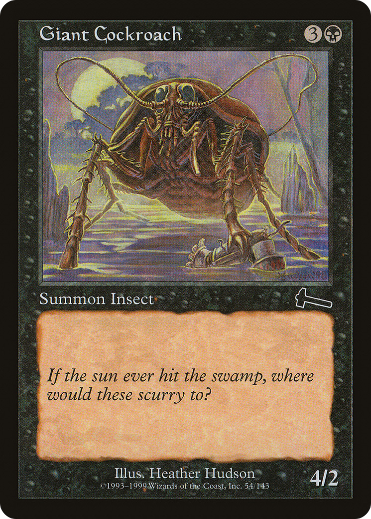 Giant Cockroach (ULG-054) [Urza's Legacy]