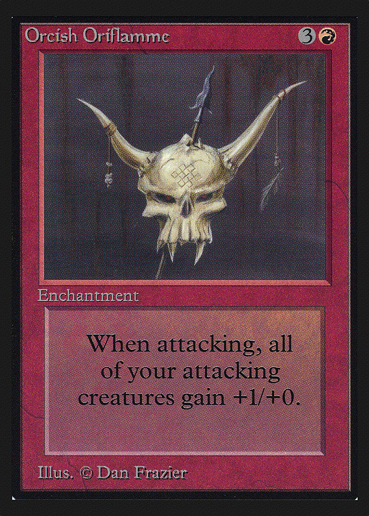Orcish Oriflamme (IE) [Intl. Collectors' Edition]