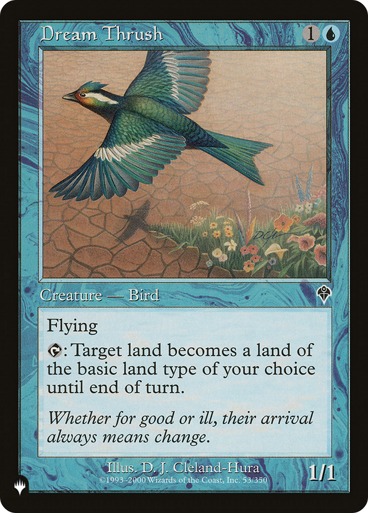 Dream Thrush (LIST-INV-53) [The List]