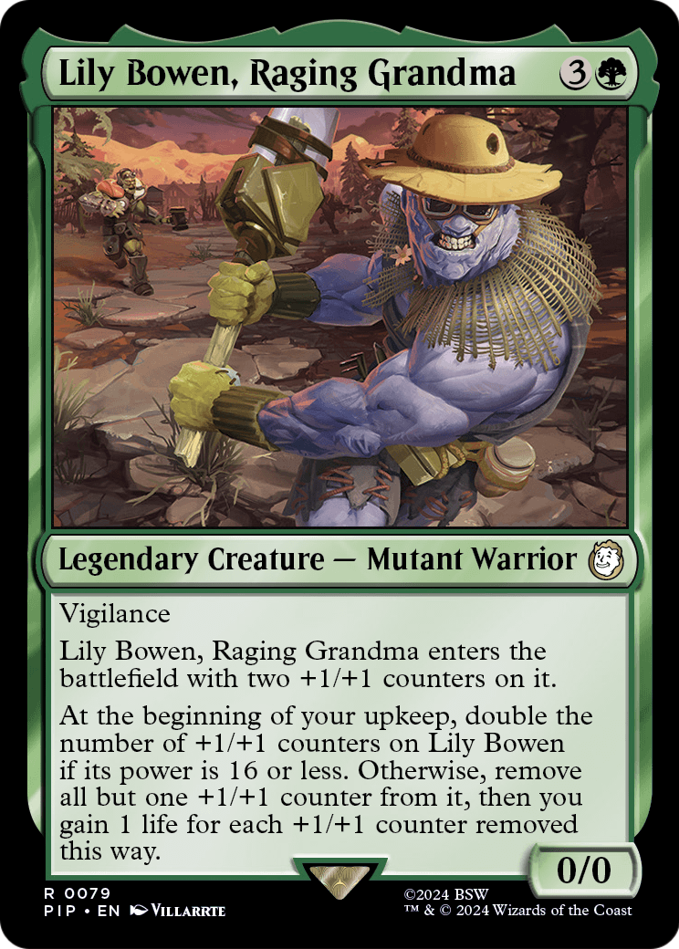Lily Bowen, Raging Grandma (PIP-079) [Fallout] Foil
