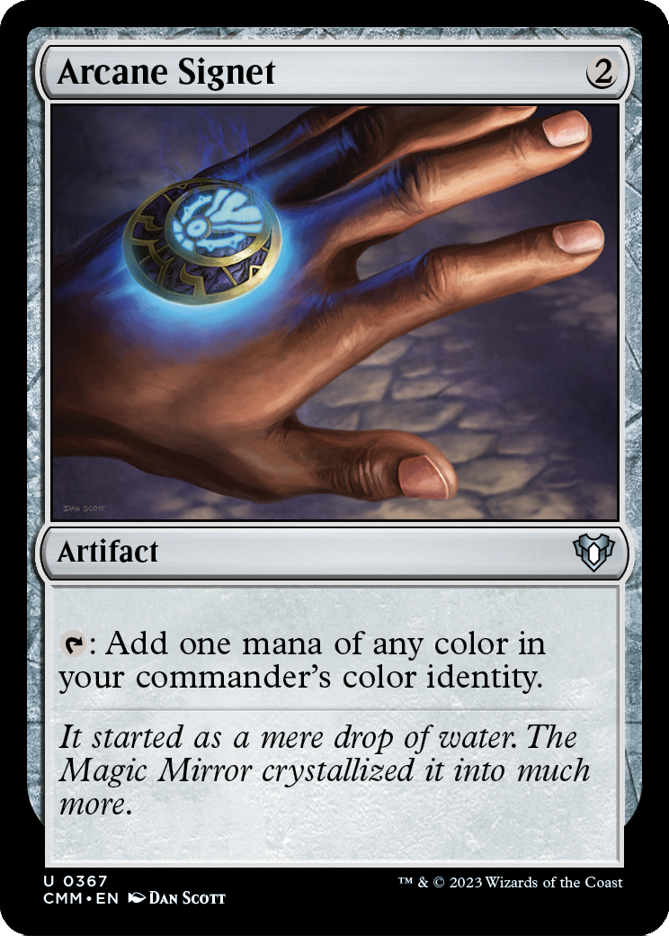 Arcane Signet (CMM-367) [Commander Masters] Foil
