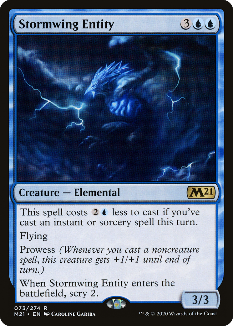 Stormwing Entity (M21-073) [Core Set 2021] Foil
