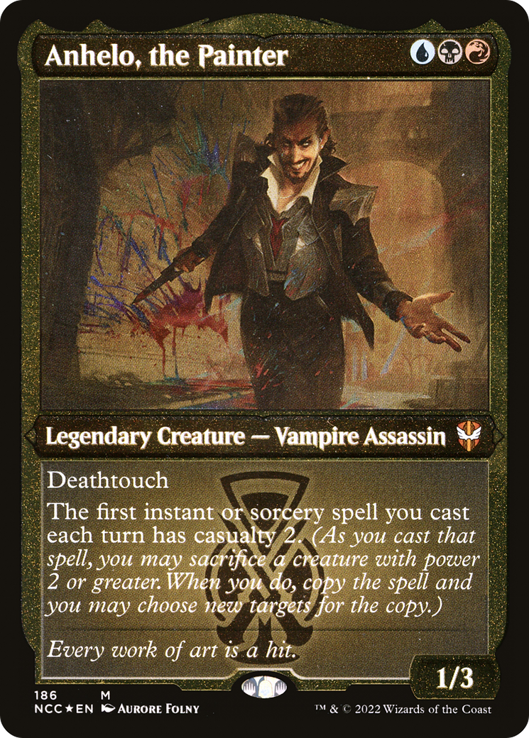 Anhelo, the Painter (Display Commander) - Thick Stock (NCC-186) [New Capenna Commander] Foil