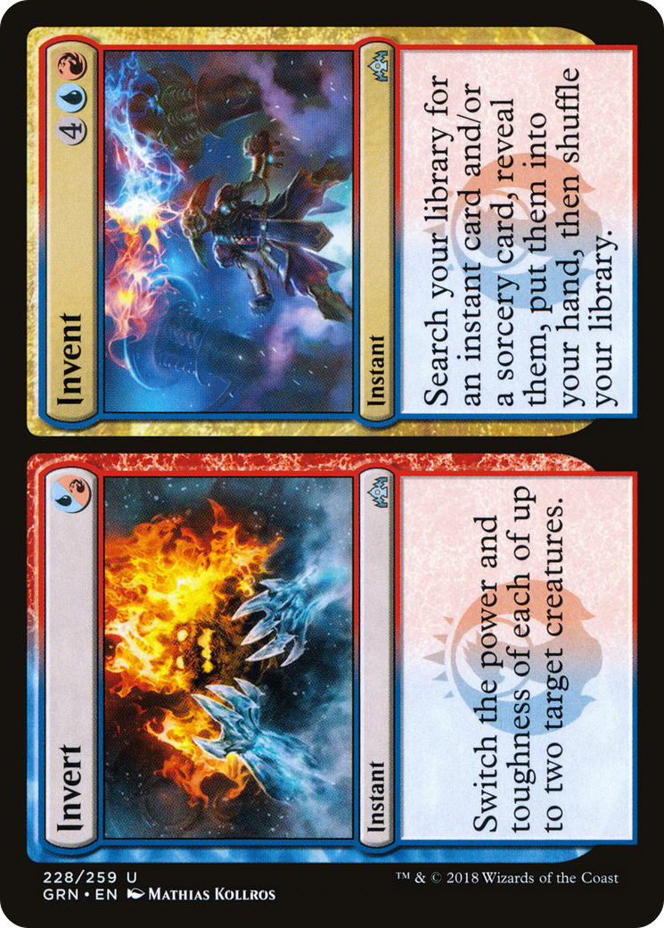 Invert // Invent (GRN-228) [Guilds of Ravnica] Foil