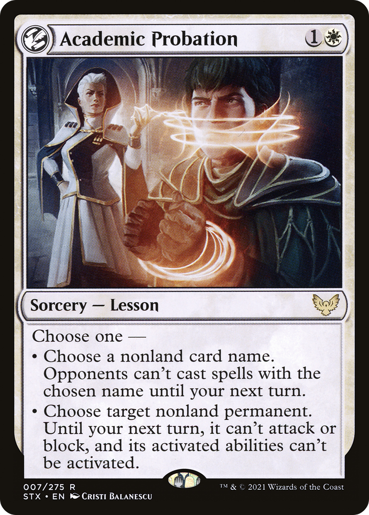 Academic Probation (STX-007) [Strixhaven: School of Mages] Foil