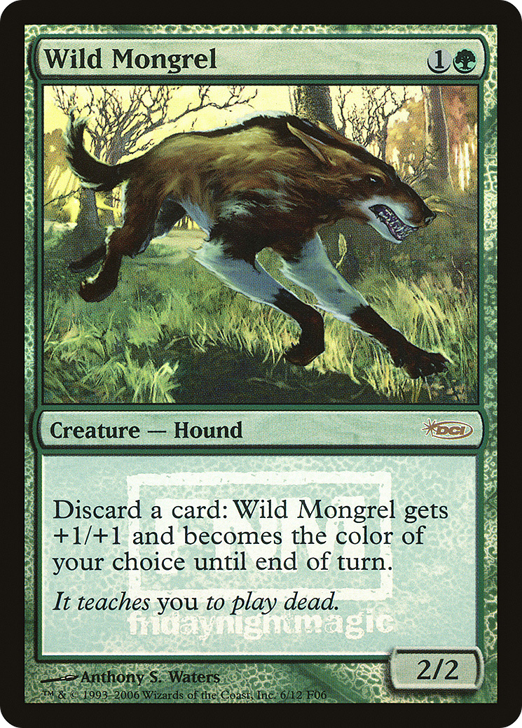 Wild Mongrel [Friday Night Magic 2006] Foil
