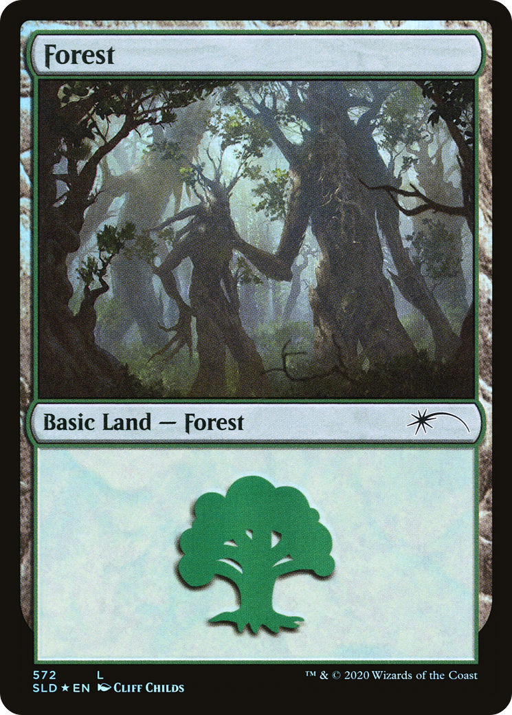 Forest (SLD-572) [Secret Lair Drop] Foil