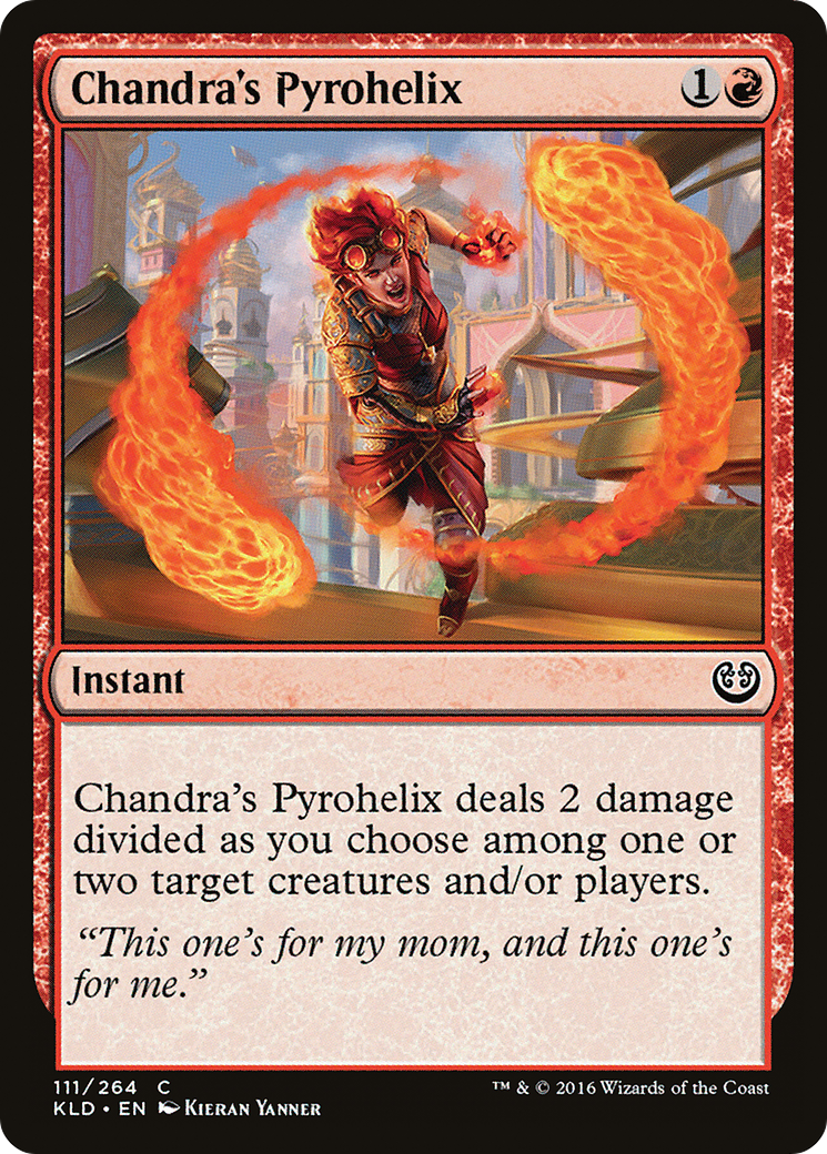 Chandra's Pyrohelix (KLD-111) [Kaladesh] Foil