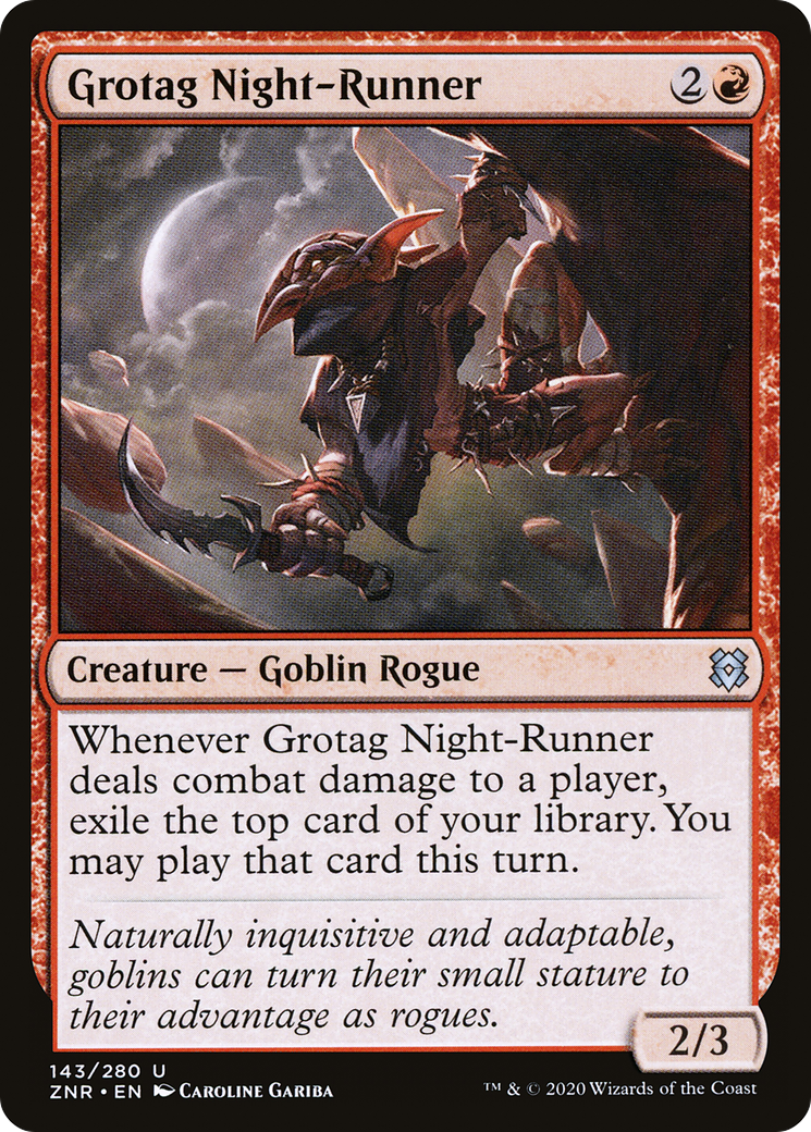 Grotag Night-Runner (ZNR-143) [Zendikar Rising]