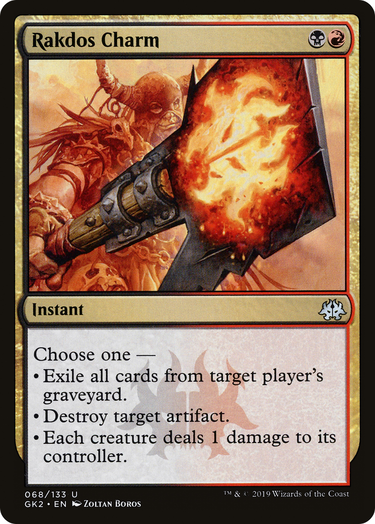 Rakdos Charm (GK2-068) [RNA Guild Kit]