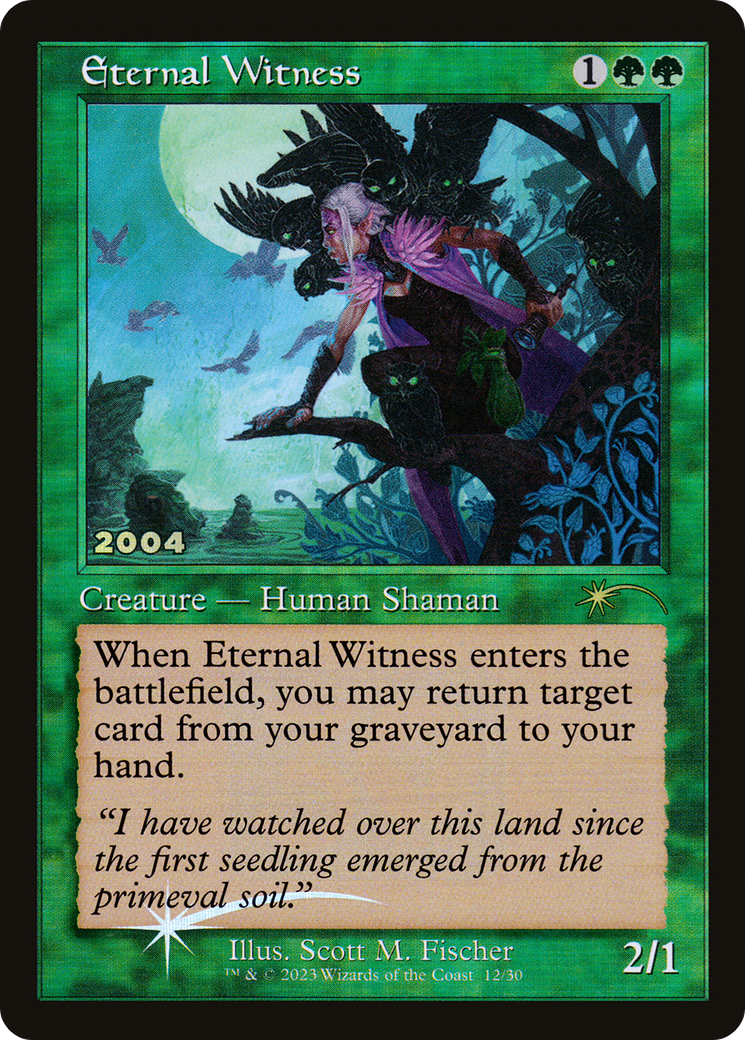 Eternal Witness (30A-P-012) [30th Anniversary Play Promos] Foil