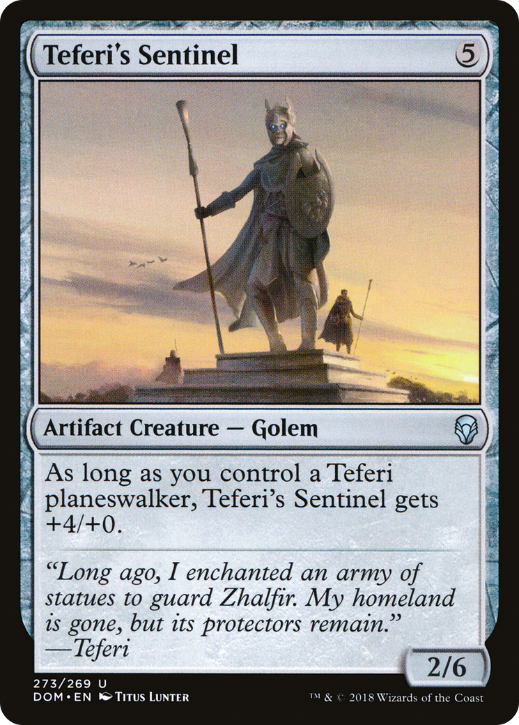 Teferi's Sentinel (DOM-273) [Dominaria]