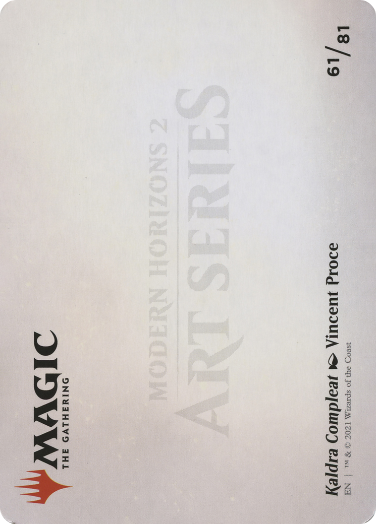 Kaldra Compleat // Kaldra Compleat (AMH2-061) (Borderless) [Modern Horizons 2 Art Series] Foil