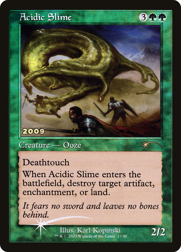 Acidic Slime (30A-P-017) [30th Anniversary Play Promos] Foil