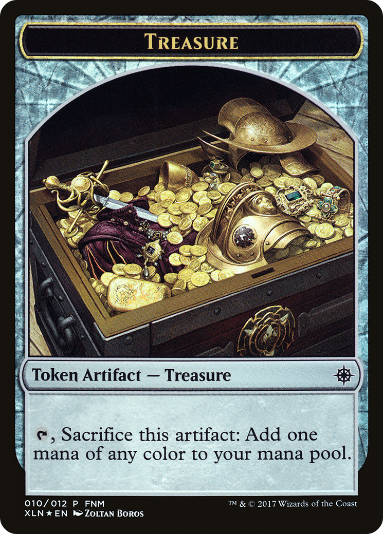 Vampire // Treasure (010) Token (FNM-010) [Friday Night Magic 2017] Foil