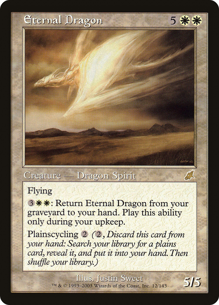 Eternal Dragon (SCG-012) [Scourge] Foil