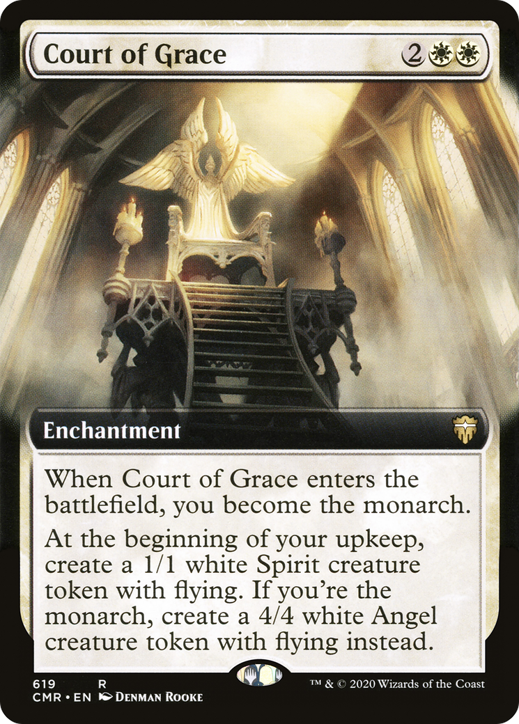 Court of Grace (Extended Art) (CMR-619) [Commander Legends]