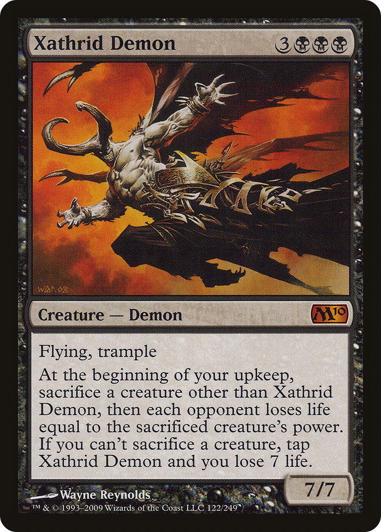 Xathrid Demon (M10-122) [Magic 2010] Foil