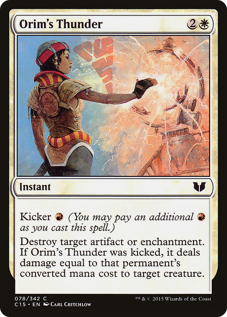 Orim's Thunder (C15-078) [Commander 2015]